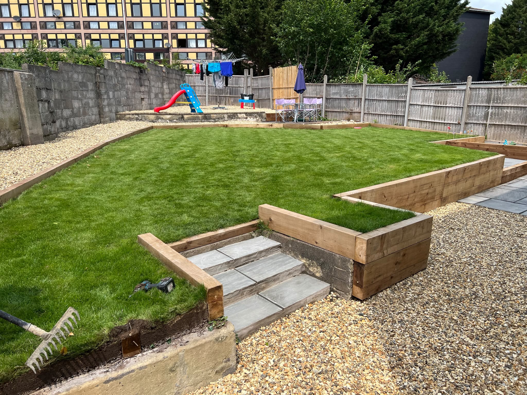 RT Landscaping completed project
